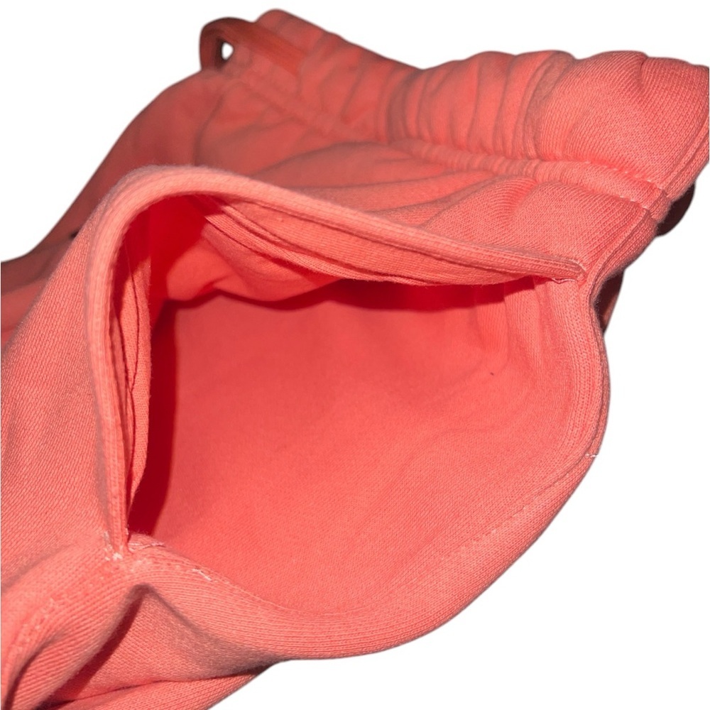 Essentials FEAR OF GOD ESSENTIALS Logo-Appliquéd Jersey Sweatpants | Coral | NEW - Picture 14 of 16